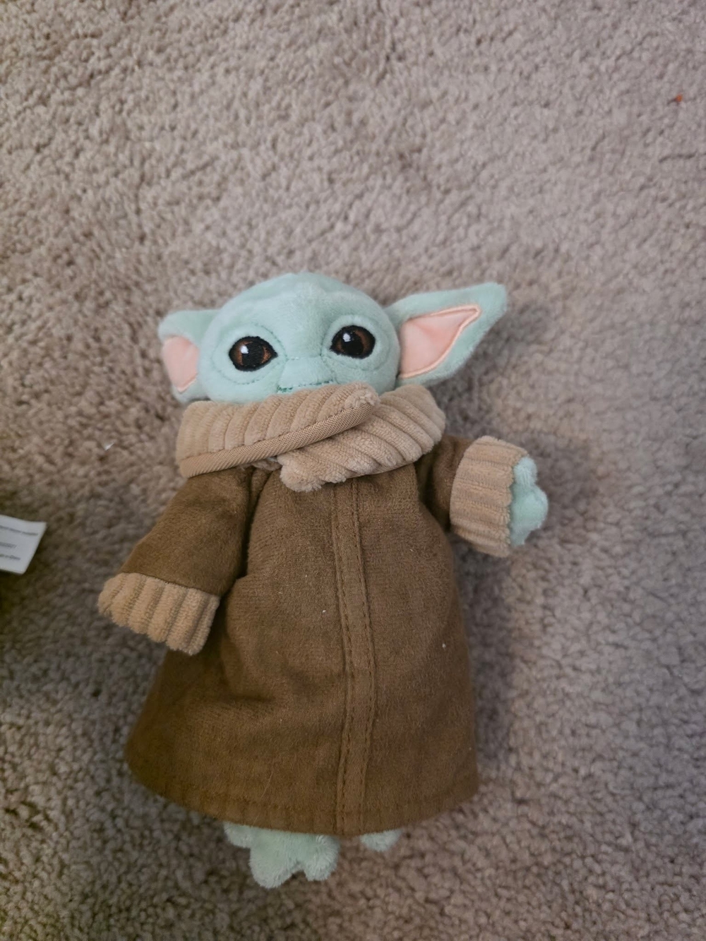 Scentsy Baby Yoda Plush in Light Green and Brown